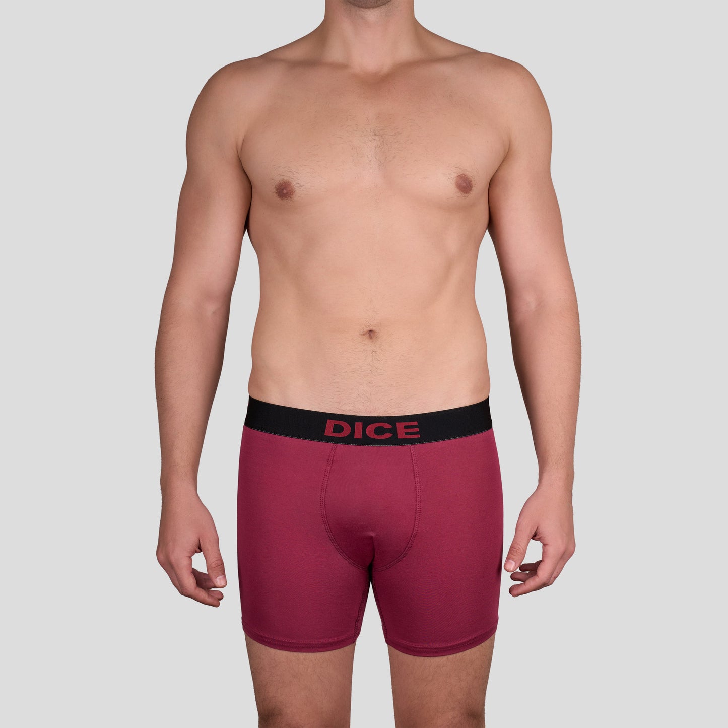 Plain Long Boxer With Wide Elastic Pack  Of 3
