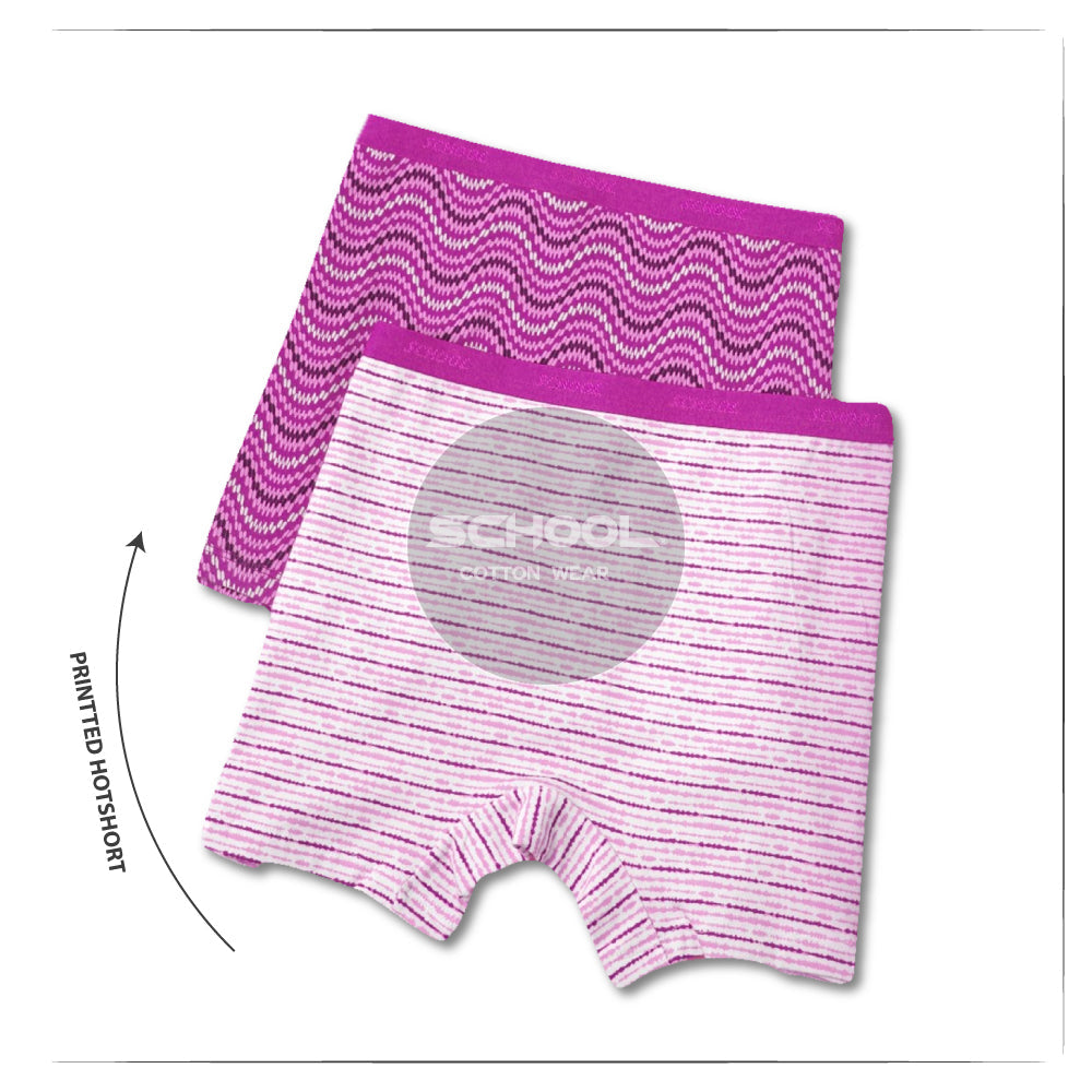 Printed Hot Short- Pack of 2