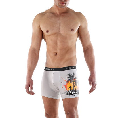 بوكسر امبراطور رمادي مطبوع 