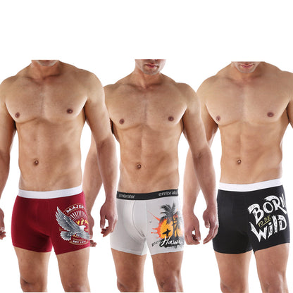 بوكسر امبراطور مطبوع باك 3 قطع