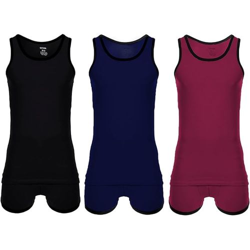 Set  Sleeveless & Boxer Of (3)