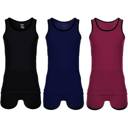 Set  Sleeveless & Boxer Of (3)