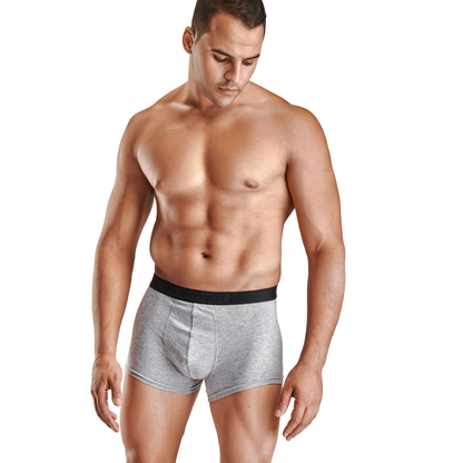 بوكسر رياضي سادة نصف قصير