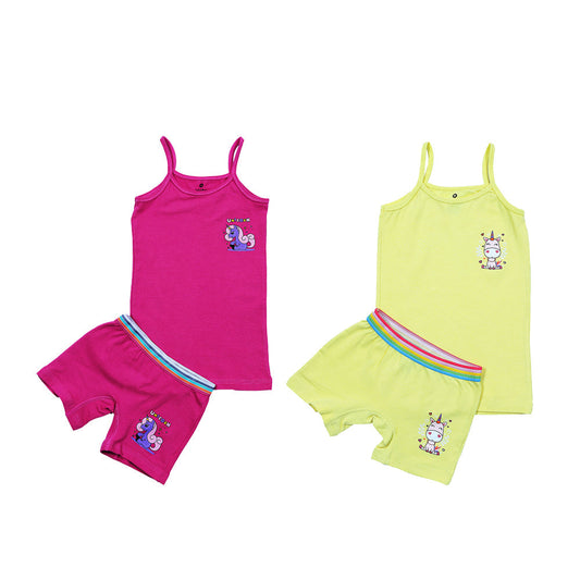set girls top x +short pack of 2