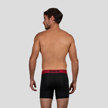 Plain Long Boxer With Wide Elastic Pack  Of 3
