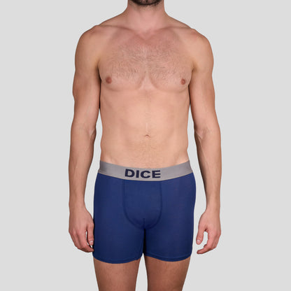 Plain Long Boxer With Wide Elastic Pack  Of 3