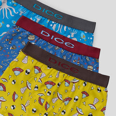 Printed Boxer Brief Pack Of 3