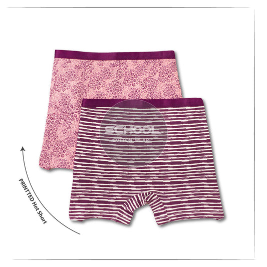 Printed Hot Short- Pack of 2