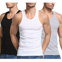 singlet laycra cottonil Pack Of 3